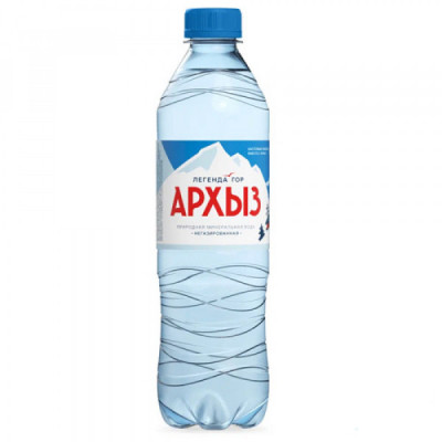 Вода Легенда гор 0,5л без газа, пластик